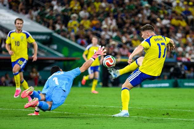 260614 Viktor Gyökeres of Sweden during the FIFA World Cup 2026 football match between Sweden and Tunisia on June 14, 2026 in Monterrey Photo Petter Arvidson BILDBYRAN code PA PA1234 bbeng fotboll football soccer fotball vm fotbolls vm fotball vm fotbolls vm 2026 fifa world cup 2026 sverige sweden sverige a tunisien tunisia bbauto  Copyright: PETTERxARVIDSON BB260614PA173