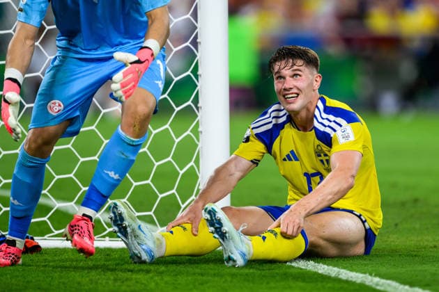 260614 Viktor Gyökeres of Sweden during the FIFA World Cup 2026 football match between Sweden and Tunisia on June 14, 2026 in Monterrey Photo Petter Arvidson BILDBYRAN code PA PA1234 bbeng fotboll football soccer fotball vm fotbolls vm fotball vm fotbolls vm 2026 fifa world cup 2026 sverige sweden sverige a tunisien tunisia bbauto depp  Copyright: PETTERxARVIDSON BB260614PA186