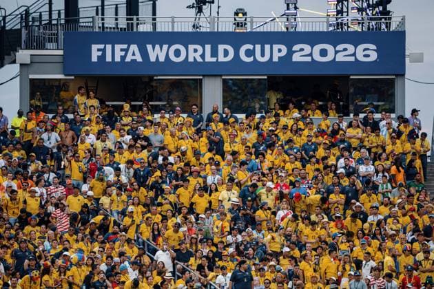 Ivory Coast vs. Ecuador FILADÃ LFIA, PN - 14.06.2026: IVORY COAST VS. ECUADOR - Fans during the match between Ivory Coast and Ecuador, valid for the first round of the group stage of the 2026 World Cup, held at Lincoln Financial Field in Philadelphia, United States. (Photo: Marcelo Machado de Melo Fotoarena) x2962394x  MarceloxMachadoxdexMelo