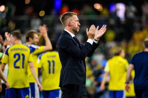 260614 Head coach Graham Potter of Sweden after the FIFA World Cup 2026 football match between Sweden and Tunisia on June 14, 2026 in Monterrey Photo Joel Marklund BILDBYRAN code JM PA1234 bbeng fotboll football soccer fotball vm fotbolls vm fotbolls vm fotbolls vm 2026 fifa world cup 2026 sverige sweden sverige a tunisien tunisia jubel  Copyright: JOELxMARKLUND BB260614JM203