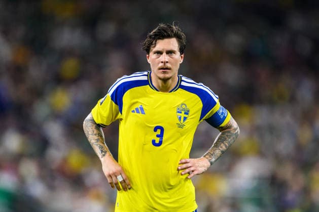 260614 Victor Nilsson Lindelöf of Sweden during the FIFA World Cup 2026 football match between Sweden and Tunisia on June 14, 2026 in Monterrey Photo Petter Arvidson BILDBYRAN code PA PA1234 bbeng fotboll football soccer fotball vm fotbolls vm fotball vm fotbolls vm 2026 fifa world cup 2026 sverige sweden sverige a tunisien tunisia bbauto  Copyright: PETTERxARVIDSON BB260614PA282