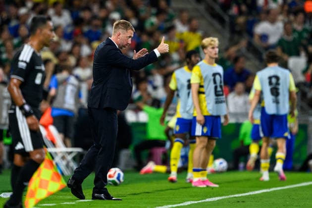 260614 Head coach Graham Potter of Sweden during the FIFA World Cup 2026 football match between Sweden and Tunisia on June 14, 2026 in Monterrey Photo Joel Marklund BILDBYRAN code JM PA1234 bbeng fotboll football soccer fotball vm fotbolls vm fotbolls vm fotbolls vm 2026 fifa world cup 2026 sverige sweden sverige a tunisien tunisia  Copyright: JOELxMARKLUND BB260614JM223