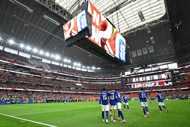Japan team group, Mannschaftsbild, Totale (JPN), Keito Nakamura (JPN), JUNE 14, 2026 - Football Soccer : FIFA World Cup, WM, Weltmeisterschaft, Fussball 2026 Group F match between Netherlands 2-2 Japan at Dallas Stadium in Arlington, Texas, USA.  aflo_334491667 KenjiroxMatsuox