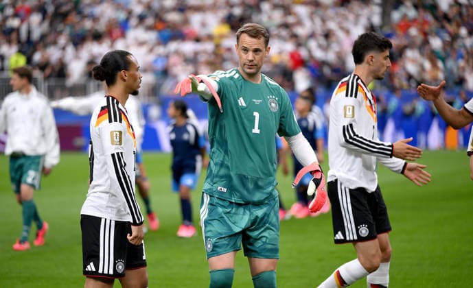 Soccer FIFA World Cup 2026 Preliminary Round Group E in Houston Germany Curacao 14 06 2026 Goalkeeper Manuel Neuer Germany