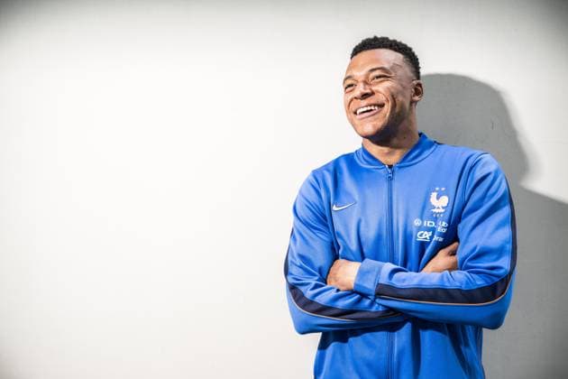 Football, 2026 FIFA World Cup, France national team, Kylian Mbappé photo shoot
