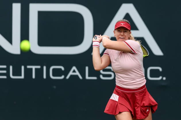 VANDA Pharmaceuticals Berlin Tennis Open 2026 Dalma Galfi during VANDA Pharmaceuticals Berlin Tennis Open 2026 in Berlin, Germany, on June 15, 2026 Berlin Germany  Copyright: xFotoxOlimpikx originalFilename:jastrzebowski-vandapha260615_npcRl.jpg