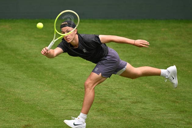 Max SCHOENHAUS GER 15 06 2026 ¢ Tennis ¢ TERRA WORTMANN OPEN ¢ ATP 500, heristo arena Halle Westfalen , TERRA WORTMANN OPEN, NRW Germany Copyright: xpepphotox xHorstxMauelshagenx pep00321, pep_20260615_hm_372710