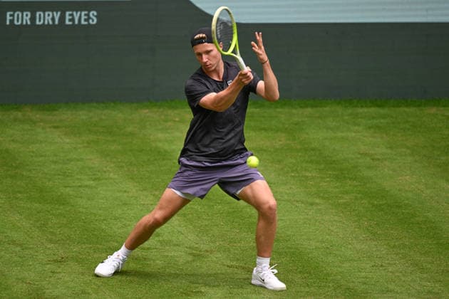 Max SCHOENHAUS GER 15 06 2026 ¢ Tennis ¢ TERRA WORTMANN OPEN ¢ ATP 500, heristo arena Halle Westfalen , TERRA WORTMANN OPEN, NRW Germany Copyright: xpepphotox xHorstxMauelshagenx pep00321, pep_20260615_hm_372719