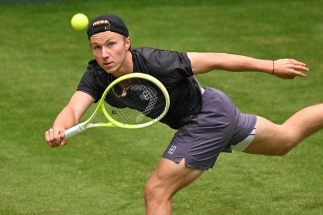 Max SCHOENHAUS GER 15 06 2026 ¢ Tennis ¢ TERRA WORTMANN OPEN ¢ ATP 500, heristo arena Halle Westfalen , TERRA WORTMANN OPEN, NRW Germany Copyright: xpepphotox xHorstxMauelshagenx pep00321, pep_20260615_hm_372711