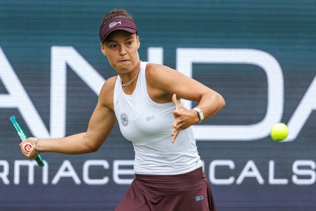 Berlin, 15 06 26, Tennis VANDA Pharmaceuticals BERLIN TENNIS OPEN 2026 at Steffi Graf Stadium Women, Singles, T J Brockmann GER vs 11 A Parks USA Tessa Johanna Brockmann Germany returns a ball VANDA Pharmaceuticals BERLIN TENNIS OPEN 2026
