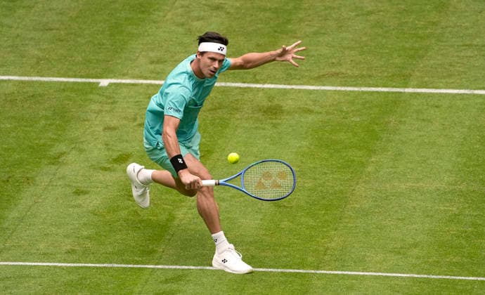 photo Daniel Altmaier GER Tennis Tournament Terra Wortmann Cup first round at Gerry Weber Sportpark Heristo Arena in Halle Westfalen on Mon 15 06 2026