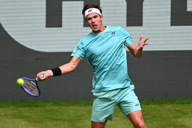 Daniel ALTMAIER GER 06 15 2026 ¢ Tennis ¢ TERRA WORTMANN OPEN ¢ ATP 500, heristo arena Halle Westfalen, TERRA WORTMANN OPEN, North Rhine-Westphalia, Germany,detected_source_language Copyright: xpepphotox xHorstxMauelshagenx pep00321, pep_20260615_hm_373159