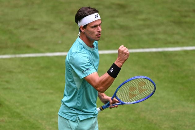 Daniel ALTMAIER GER 06 15 2026 ¢ Tennis ¢ TERRA WORTMANN OPEN ¢ ATP 500, heristo arena Halle Westfalen, TERRA WORTMANN OPEN, North Rhine-Westphalia, Germany,detected_source_language Copyright: xpepphotox xHorstxMauelshagenx pep00321, pep_20260615_hm_373183