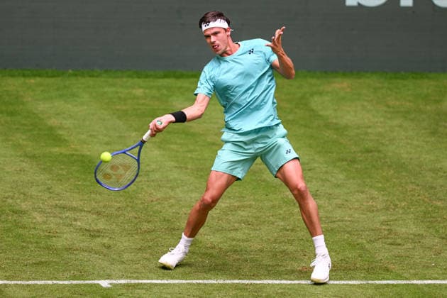 Daniel ALTMAIER GER 06 15 2026 ¢ Tennis ¢ TERRA WORTMANN OPEN ¢ ATP 500, heristo arena Halle Westfalen, TERRA WORTMANN OPEN, North Rhine-Westphalia, Germany,detected_source_language Copyright: xpepphotox xHorstxMauelshagenx pep00321, pep_20260615_hm_373245