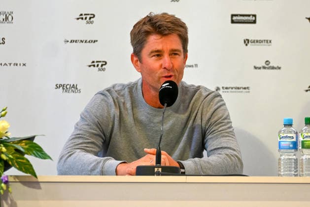Michael Kohlmann (GER), Davis Cup captain, during a press conference at the TERRA WORTMANN Open 2026, Tennis, ATP, Mens 500, Tournament, Main Draw, June 15, 2026, TERRA WORTMANN Open 2026, Tennis, ATP, Mens 500, Tournament, Main Draw, June 15, 2026, Indoor,detected_source_language Copyright: xEibner-Pressefoto RobertxGertzenx EP_RGN