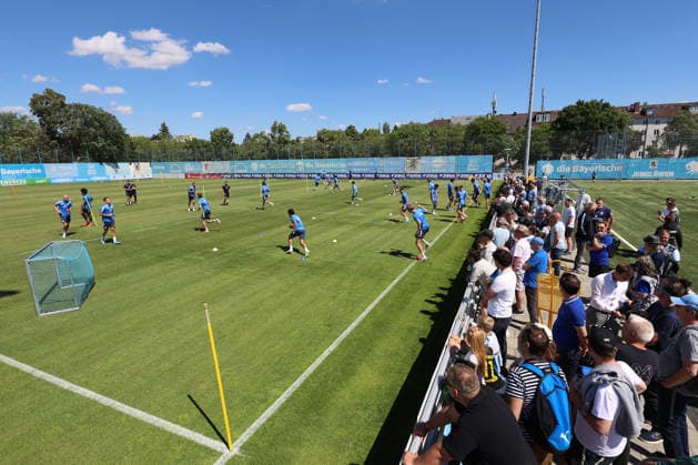 Football, Bavarian Regional League, TSV 1860 Munich, Training