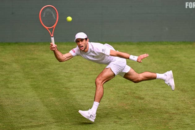 Nuno BORGES POR 06 15 2026 ¢ Tennis ¢ TERRA WORTMANN OPEN ¢ ATP 500, heristo arena Halle Westfalen, TERRA WORTMANN OPEN, North Rhine-Westphalia, Germany,detected_source_language Copyright: xpepphotox xHorstxMauelshagenx pep00321, pep_20260615_hm_373456