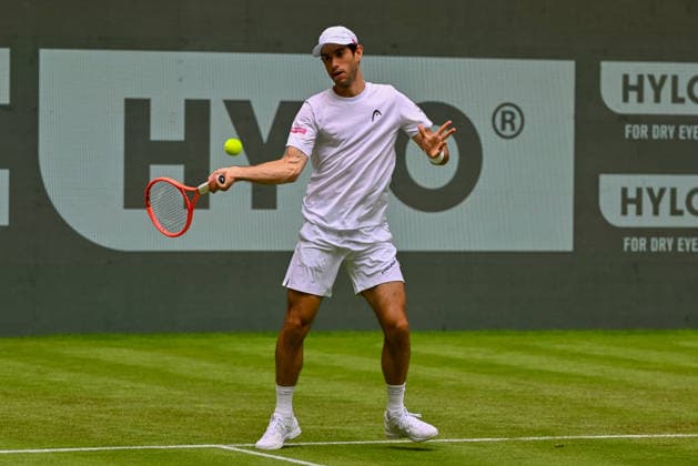 Nuno Borges POR TERRA WORTMANN Open 2026, Tennis, ATP, Mens 500, Tournament, Main Draw, June 15, 2026, TERRA WORTMANN Open 2026, Tennis, ATP, Mens 500, Tournament, Main Draw, June 15, 2026 Indoor,detected_source_language Copyright: xEibner-Pressefoto RobertxGertzenx EP_RGN