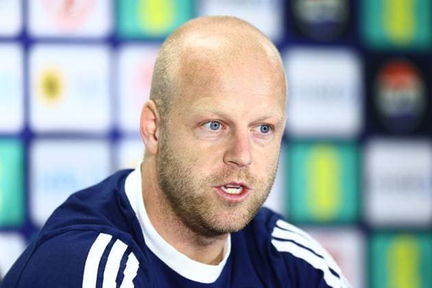 Steven Naismith assistant coach of Scotland Scotland press conference, PK, Pressekonferenz 2026 FIFA World Cup, WM, Weltmeisterschaft, Fussball Football, Atrium Health Performance Park, Charlotte, USA - 15 Jun 2026Charlotte Atrium Health Performance Park United States of America EDITORIAL USE ONLY No use with unauthorised audio, video, data, fixture lists, club league logos or live services. Online in-match use limited to 120 images, no video emulation. No use in betting, games or single club league player publications.  Copyright: xMichaelxZemanek Shutterstockx 16924171d