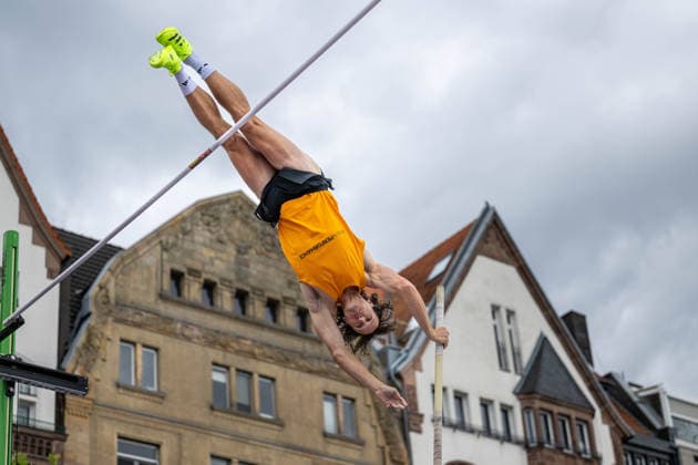 Flight Circus Düsseldorf, Germany June 15, 2026 DÜSSELDORF, GERMANY JUNE 15 WALSH Cole USA during the Flight Circus in Düsseldorf on June 15, 2026 in Düsseldorf, Germany,detected_source_language Copyright: xBEAUTIFULxSPORTS PeterxWeberx