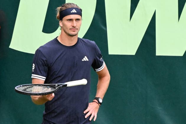 Alexander Zverev GER June 15, 2026 ¢ Tennis ¢ TERRA WORTMANN OPEN ¢ ATP 500, heristo arena Halle Westfalen, TERRA WORTMANN OPEN, North Rhine-Westphalia, Germany,detected_source_language Copyright: xpepphotox xHorstxMauelshagenx pep00321, pep_20260615_hm_373682