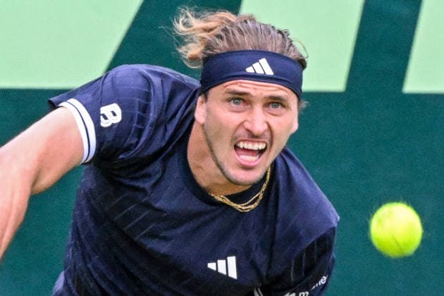 Alexander Zverev GER June 15, 2026 ¢ Tennis ¢ TERRA WORTMANN OPEN ¢ ATP 500, heristo arena Halle Westfalen, TERRA WORTMANN OPEN, North Rhine-Westphalia, Germany,detected_source_language Copyright: xpepphotox xHorstxMauelshagenx pep00321, pep_20260615_hm_373654