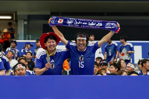 Netherlands v Japan, FIFA World Cup, WM, Weltmeisterschaft, Fussball 2026 Japan Fans during the Netherlands v Japan FIFA WORLD CUP 2026 Group F match at Dallas Stadium, Arlington, United States on 14 June 2026 Credit: Eleanor Hoad Every Second Media Editorial use only. All images are copyright Every Second Media Limited. No images may be reproduced without prior permission. Copyright: xIMAGO EveryxSecondxMediax ESM-2031-0038 EleanorxHoadx xEveryxSecondxMediax