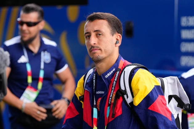 Spain v Cabo Verde: Group H - FIFA World Cup, WM, Weltmeisterschaft, Fussball 2026 Mikel Oyarzabal of Spain looks on during the FIFA World Cup 2026 Group H match between Spain and Cabo Verde at Atlanta Stadium on June 15, 2026 in Atlanta, United States. Atlanta GA United States  Copyright: xJosexBretonx originalFilename:bretonhernandez-spainvca260615_np2yT.jpg