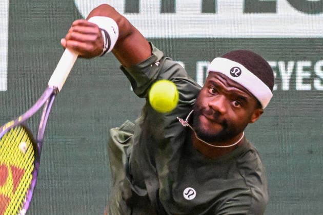 Frances TIAFOE USA 06 15 2026 ¢ Tennis ¢ TERRA WORTMANN OPEN ¢ ATP 500, heristo arena Halle Westfalen, TERRA WORTMANN OPEN, North Rhine-Westphalia, Germany,detected_source_language Copyright: xpepphotox xHorstxMauelshagenx pep00321, pep_20260615_hm_373918