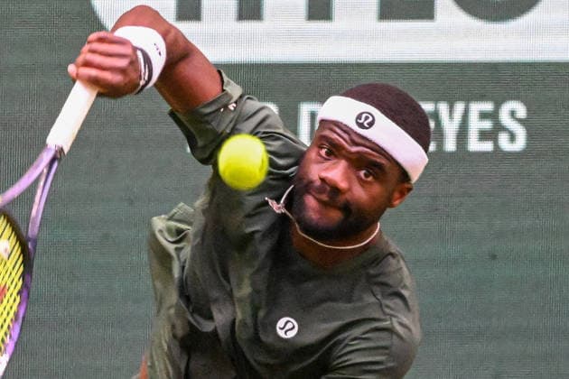 Frances TIAFOE USA 06 15 2026 ¢ Tennis ¢ TERRA WORTMANN OPEN ¢ ATP 500, heristo arena Halle Westfalen, TERRA WORTMANN OPEN, North Rhine-Westphalia, Germany,detected_source_language Copyright: xpepphotox xHorstxMauelshagenx pep00321, pep_20260615_hm_373918