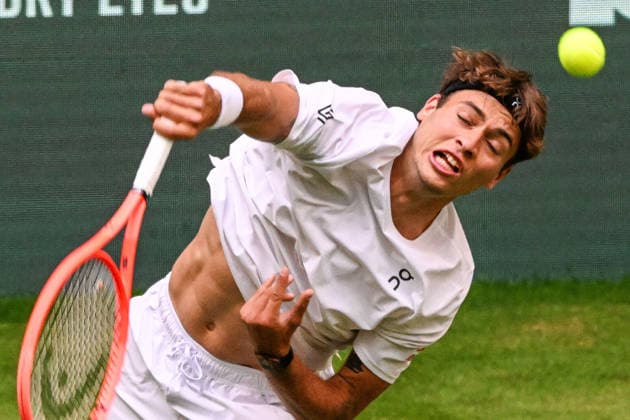 Flavio COBOLLI ITA 06 15 2026 ¢ Tennis ¢ TERRA WORTMANN OPEN ¢ ATP 500, heristo arena Halle Westfalen, TERRA WORTMANN OPEN, North Rhine-Westphalia, Germany,detected_source_language Copyright: xpepphotox xHorstxMauelshagenx pep00321, pep_20260615_hm_374220