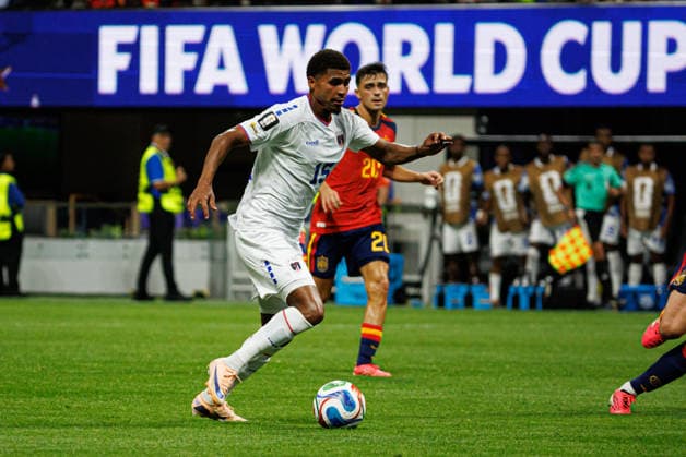 Laros Duarte seen during FIFA World Cup, WM, Weltmeisterschaft, Fussball 2026 game between national teams of Spain and Cabo Verde (Grzegorz Wajda Ball Raw Images) Atlanta Monterrey Stadium USA Copyright: xGrzegorzxWajdax grzegorzwajda_spain_capeverde_2526-25