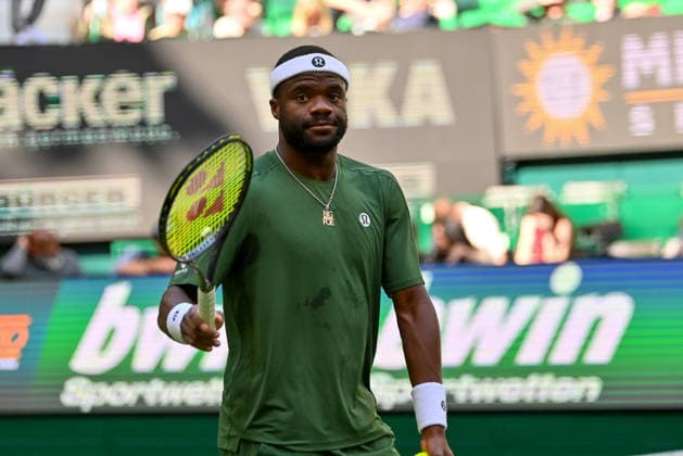 Frances Tiafoe (USA) TERRA WORTMANN Open 2026, Tennis, ATP, Mens 500, Tournament, Main Draw, June 15, 2026, TERRA WORTMANN Open 2026, Tennis, ATP, Mens 500, Tournament, Main Draw, June 15, 2026, Indoor,detected_source_language Copyright: xEibner-Pressefoto RobertxGertzenx EP_RGN