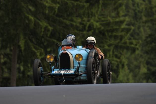 13 Bugatti T37, built in 1927, driver Jonker (NLD GER), motorsports, racing, ADAC Nürburgring Classic, Nürburg, Pre-war, pre-war vehicles, 06 13 2026 GER, motorsports, racing, ADAC Nürburgring Classic, Nürburg, pre-war, pre-war vehicles, 06 13 2026 Nürburg,detected_source_language Copyright: xEibner-Pressefoto JuergenxAugstx EP_JAT