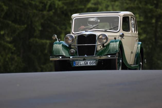 1935 Riley 15 6 Adelphi, driver Kranz GER GER, motorsports, racing, ADAC Nürburgring Classic, Nürburg, Pre-war, pre-war vehicles, 06 13 2026 GER, motorsports, racing, ADAC Nürburgring Classic, Nürburg, pre-war, pre-war vehicles, 06 13 2026 Nürburg,detected_source_language Copyright: xEibner-Pressefoto JuergenxAugstx EP_JAT
