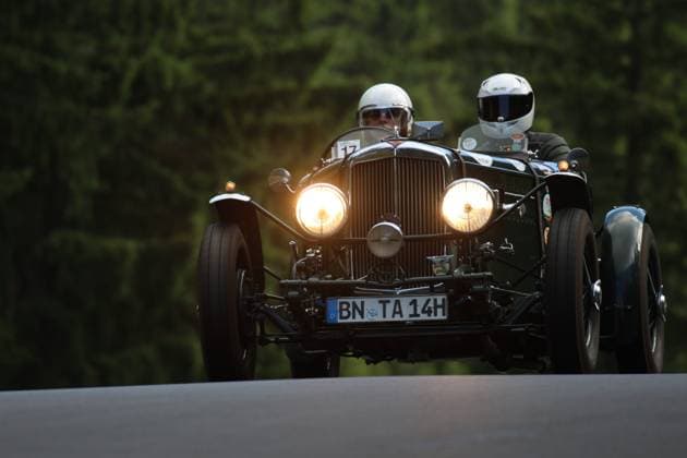 47 Bentley 4.5-liter Le Mans, built in 1935, driver Ahrens (GER), motorsports, racing, ADAC Nürburgring Classic, Nürburg, Pre-war, pre-war vehicles, 06 13 2026 GER, motorsports, racing, ADAC Nürburgring Classic, Nürburg, pre-war, pre-war vehicles, 06 13 2026 Nürburg,detected_source_language Copyright: xEibner-Pressefoto JuergenxAugstx EP_JAT