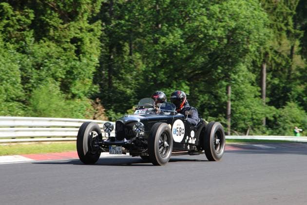 58 Riley 12 4 Falcon Special, built in 1936, driver Mindermann GER GER, motorsports, racing, ADAC Nürburgring Classic, Nürburg, Pre-war, pre-war vehicles, 06 13 2026 GER, motorsports, racing, ADAC Nürburgring Classic, Nürburg, Pre-war, pre-war vehicles, 06 13 2026 Nürburg,detected_source_language Copyright: xEibner-Pressefoto JuergenxAugstx EP_JAT