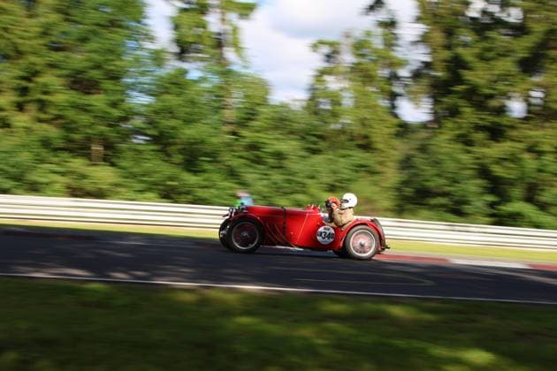 1932 MG F2 Magna, driven by Van Gelderen (NLD GER), motorsports, racing, ADAC Nürburgring Classic, Nürburg, Pre-war, pre-war vehicles, June 13, 2026 GER, motorsports, racing, ADAC Nürburgring Classic, Nürburg, pre-war, pre-war vehicles, June 13, 2026 Nürburg,detected_source_language Copyright: xEibner-Pressefoto JuergenxAugstx EP_JAT