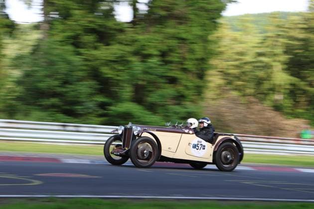 1936 MG TA, driver Joppen (NLD GER), motorsports, racing, ADAC Nürburgring Classic, Nürburg, Pre-war, pre-war vehicles, 06 13 2026 GER, motorsports, racing, ADAC Nürburgring Classic, Nürburg, pre-war, pre-war vehicles, 06 13 2026 Nürburg,detected_source_language Copyright: xEibner-Pressefoto JuergenxAugstx EP_JAT