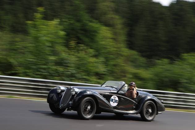 3 Alfa Romeo 2 9 B, built in 1939, driver Wildenburg GER GER, motorsports, racing, ADAC Nürburgring Classic, Nürburg, Pre-war, pre-war vehicles, 06 13 2026 GER, motorsports, racing, ADAC Nürburgring Classic, Nürburg, pre-war, pre-war vehicles, 06 13 2026 Nürburg,detected_source_language Copyright: xEibner-Pressefoto JuergenxAugstx EP_JAT