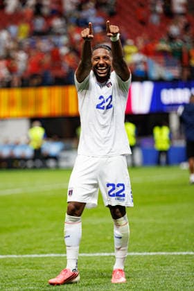Steven Moreira seen during FIFA World Cup, WM, Weltmeisterschaft, Fussball 2026 game between national teams of Spain and Cabo Verde (Grzegorz Wajda Ball Raw Images) Atlanta Monterrey Stadium USA Copyright: xGrzegorzxWajdax grzegorzwajda_spain_caboverde_2526_2-44
