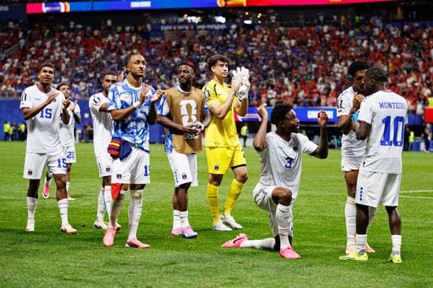 Players of Cape Verde seen during FIFA World Cup, WM, Weltmeisterschaft, Fussball 2026 game between national teams of Spain and Cabo Verde (Grzegorz Wajda Ball Raw Images) Atlanta Monterrey Stadium USA Copyright: xGrzegorzxWajdax grzegorzwajda_spain_caboverde_2526_2-31