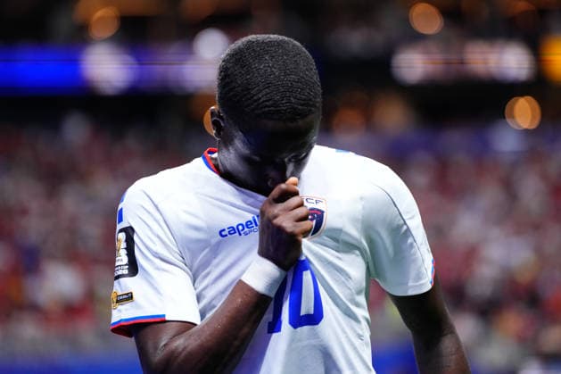 Spain v Cabo Verde: Group H - FIFA World Cup, WM, Weltmeisterschaft, Fussball 2026 Jamiro Monteiro of Cabo Verde looks on during the FIFA World Cup 2026 Group H match between Spain and Cabo Verde at Atlanta Stadium on June 15, 2026 in Atlanta, United States. Atlanta GA United States  Copyright: xJosexBretonx originalFilename:bretonhernandez-spainvca260615_npaZx.jpg
