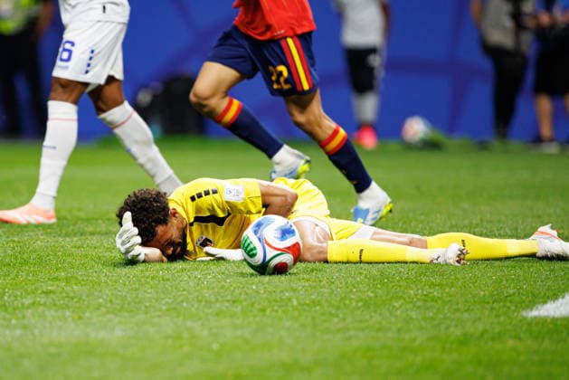 seen during FIFA World Cup, WM, Weltmeisterschaft, Fussball 2026 game between national teams of Spain and Cabo Verde (Grzegorz Wajda Ball Raw Images) Atlanta Monterrey Stadium USA Copyright: xGrzegorzxWajdax grzegorzwajda_spain_caboverde_4_2526-22