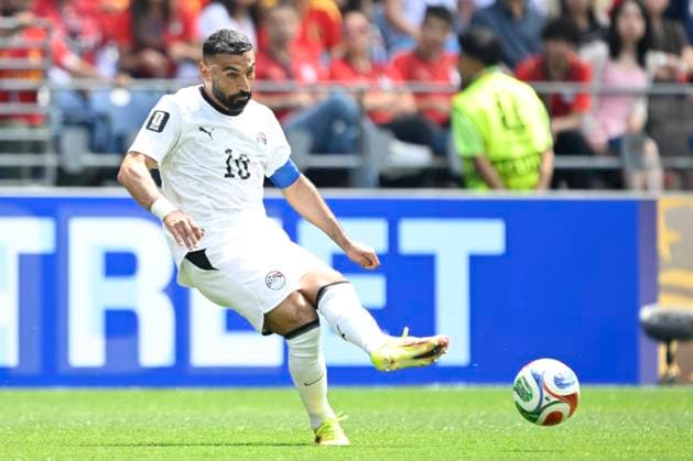 Belgium vs Egypt - 2026 FIFA World Cup, WM, Weltmeisterschaft, Fussball SEATTLE, USA - JUNE 15 : Salah Mohamed forward of Egypt in action during the FIFA World Cup 2026 Group G match between Belgium and Egypt at the Lumen Field stadium on June 15, 2026 in Seattle, USA, 15 06 2026 Seattle United States of America  Copyright: xNicoxVereeckenx