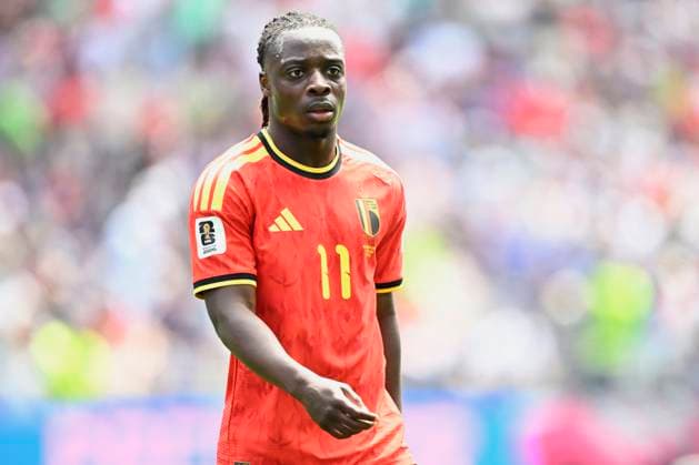 Belgium vs Egypt - 2026 FIFA World Cup, WM, Weltmeisterschaft, Fussball SEATTLE, USA - JUNE 15 : Doku Jeremy forward of Belgium pictured during the FIFA World Cup 2026 Group G match between Belgium and Egypt at the Lumen Field stadium on June 15, 2026 in Seattle, USA, 15 06 2026 Seattle United States of America  Copyright: xNicoxVereeckenx