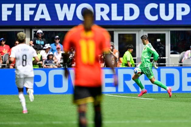Belgium vs Egypt - 2026 FIFA World Cup, WM, Weltmeisterschaft, Fussball SEATTLE, USA - JUNE 15 : Courtois Thibaut goalkeeper of Belgium during the FIFA World Cup 2026 Group G match between Belgium and Egypt at the Lumen Field stadium on June 15, 2026 in Seattle, USA, 15 06 2026 Seattle United States of America  Copyright: xJanxDexMeuleneirx