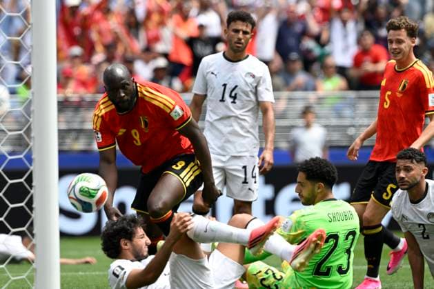 Belgium vs Egypt - 2026 FIFA World Cup, WM, Weltmeisterschaft, Fussball SEATTLE, USA - JUNE 15 : Lukaku Romelu forward of Belgium scores a goal during the FIFA World Cup 2026 Group G match between Belgium and Egypt at the Lumen Field stadium on June 15, 2026 in Seattle, USA, 15 06 2026 Seattle United States of America  Copyright: xNicoxVereeckenx