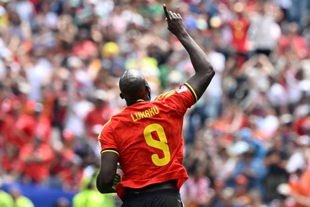 Belgium vs Egypt - 2026 FIFA World Cup, WM, Weltmeisterschaft, Fussball SEATTLE, USA - JUNE 15 : Lukaku Romelu forward of Belgium celebrates scoring a goal during the FIFA World Cup 2026 Group G match between Belgium and Egypt at the Lumen Field stadium on June 15, 2026 in Seattle, USA, 15 06 2026 Seattle United States of America  Copyright: xNicoxVereeckenx