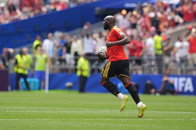 Belgium v Egypt - FIFA World Cup, WM, Weltmeisterschaft, Fussball 2026 - Group G SEATTLE, UNITED STATES - JUNE 15: Romelu Lukaku (9) of Belgium celebrates after a goal during the 2026 FIFA World Cup First Stage Group G match between Belgium and Egypt at Lumen Field (Seattle Stadium) in Seattle, Washington, United States on June 15, 2026. Ercin Erturk Anadolu Washington United States. Editorial use only. Please get in touch for any other usage.  Copyright: x2026xAnadoluxErcinxErturkx